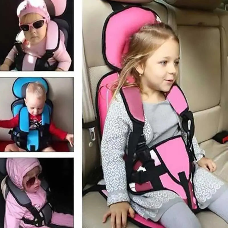 Childrens Adjustable Car Booster Seat Comfort Cushion