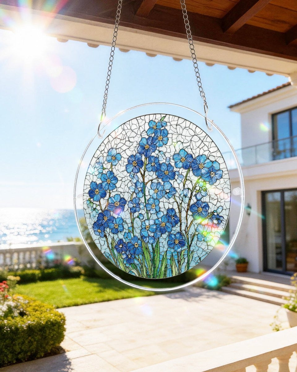 Floral Stained Glass Puzzle