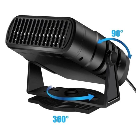 Portable 12V Auto Heater for Quick Window Defrost