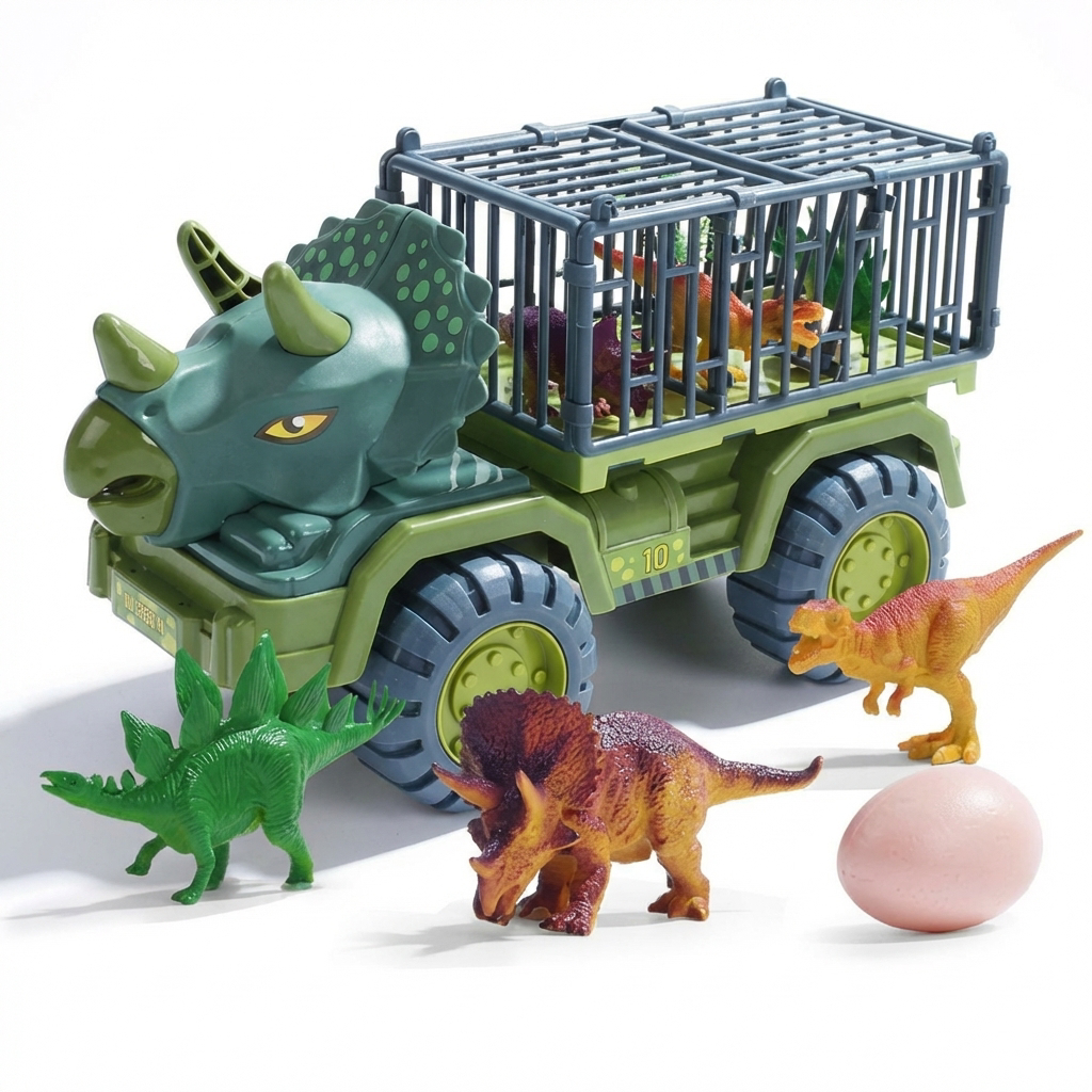 Exciting Prehistoric Dino Playset with Vehicle and Characters