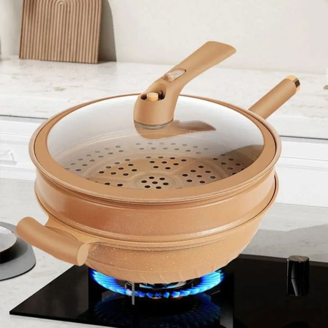 Iron Wok Cooking Pro