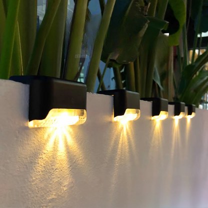 Weatherproof Motion Activated Solar LED Wall Lamp