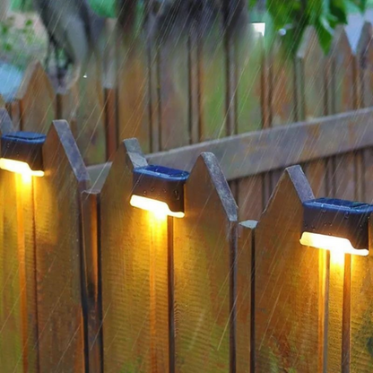 Weatherproof Motion Activated Solar LED Wall Lamp