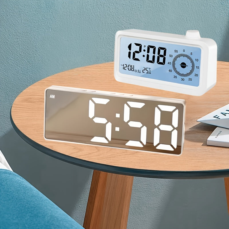 Intelligent LED Sunrise Wake Up Alarm Clock