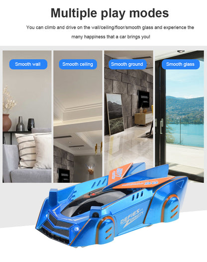 Fast RC Wall Climber Laser Remote Control Car Toy
