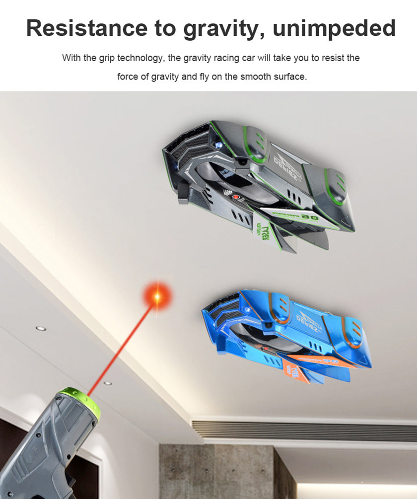 Fast RC Wall Climber Laser Remote Control Car Toy