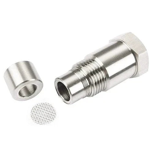 Premium O2 Sensor Block Off Plate M18*1.5 Kit