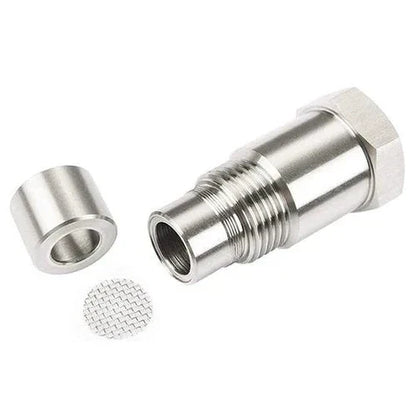 Premium O2 Sensor Block Off Plate M18*1.5 Kit