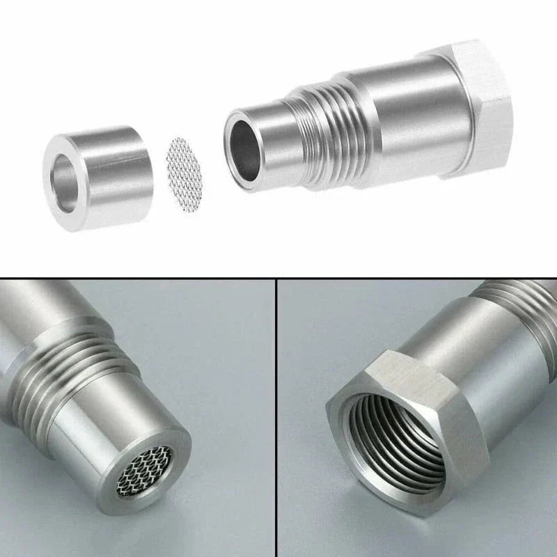 Premium O2 Sensor Block Off Plate M18*1.5 Kit