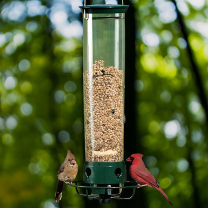 Durable Outdoor Bird Feeder with Multiple Feeding Stations