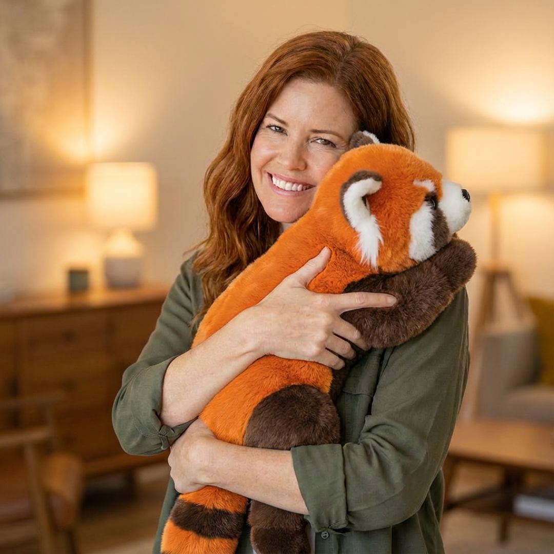 Weighted Red Panda Stuffed Animal