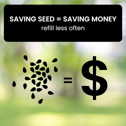 Durable Outdoor Bird Feeder with Multiple Feeding Stations