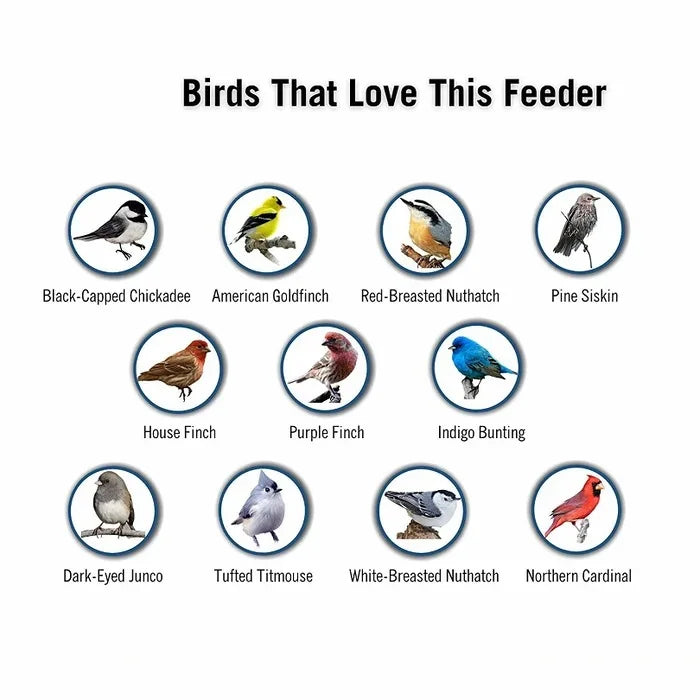Rugged Bird Feeder with Rotating Tray
