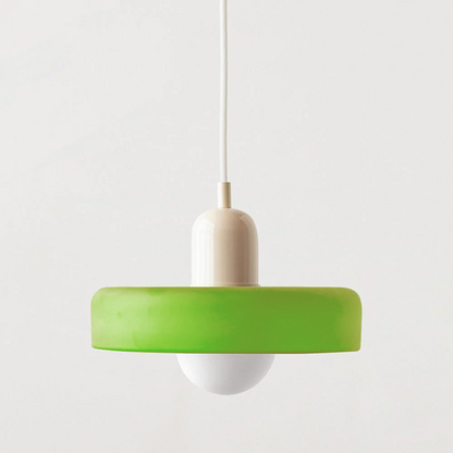 Elegant Circular Glass Pendant Lighting for Homes