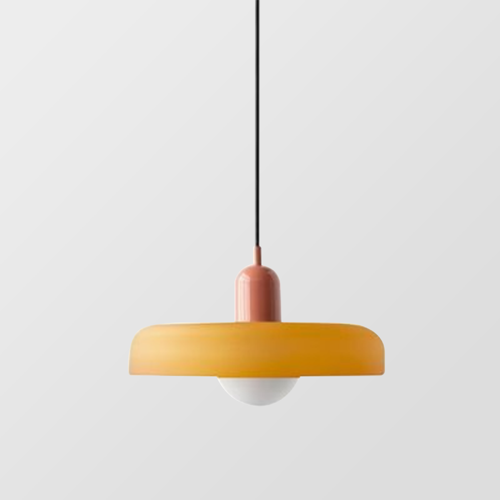 Elegant Circular Glass Pendant Lighting for Homes