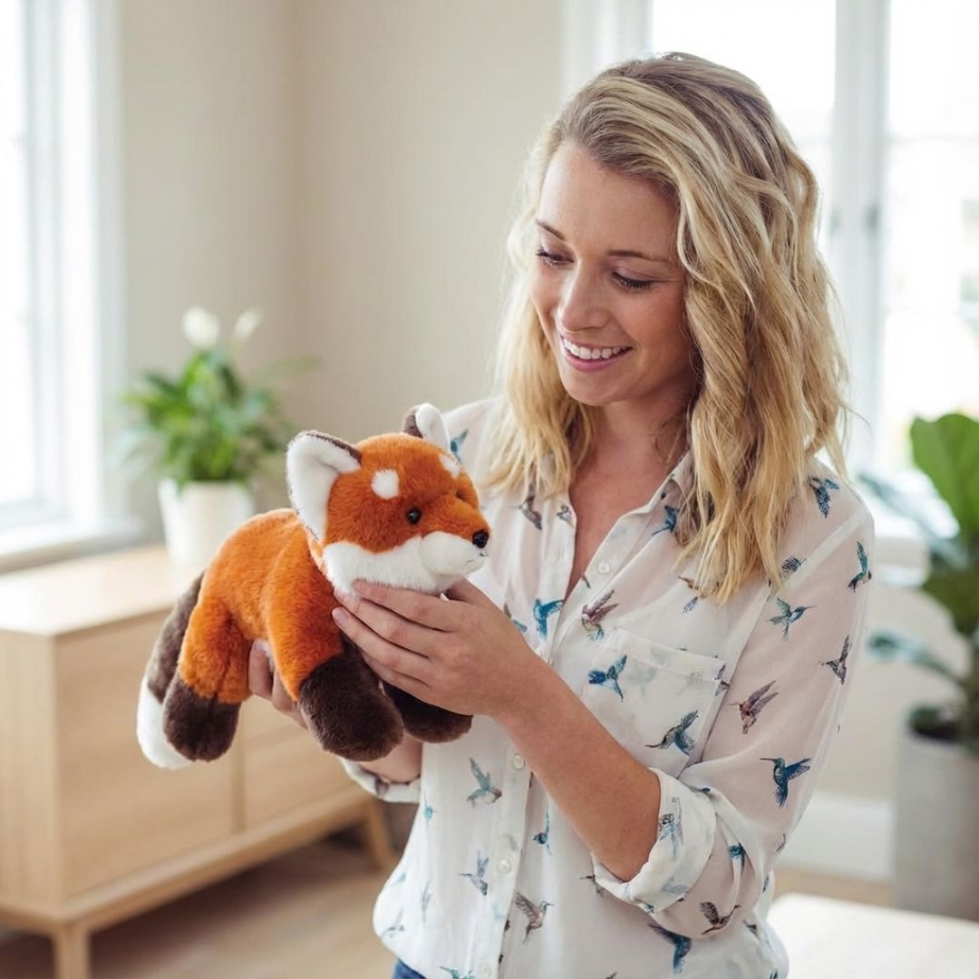 Weighted Red Panda Stuffed Animal