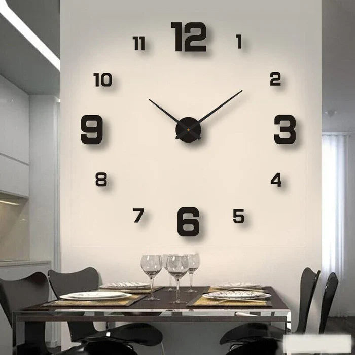 Traditional Silent Analog Wall Clock for Home