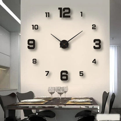 Traditional Silent Analog Wall Clock for Home