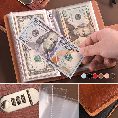 100-Pocket Currency Collectors Wallet