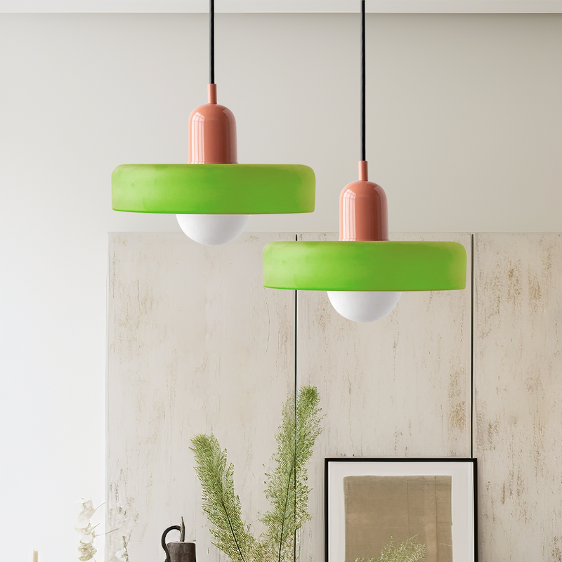 Elegant Circular Glass Pendant Lighting for Homes