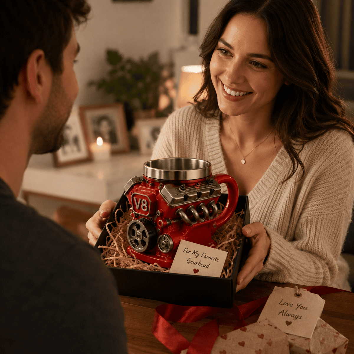 Engine Block Coffee Mug – Unique Automotive Gift
