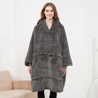 Wearable Heated Blanket Hoodie