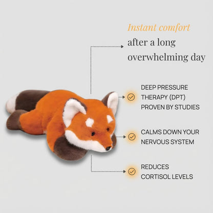 Weighted Red Panda Stuffed Animal
