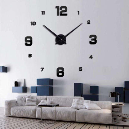 Traditional Silent Analog Wall Clock for Home