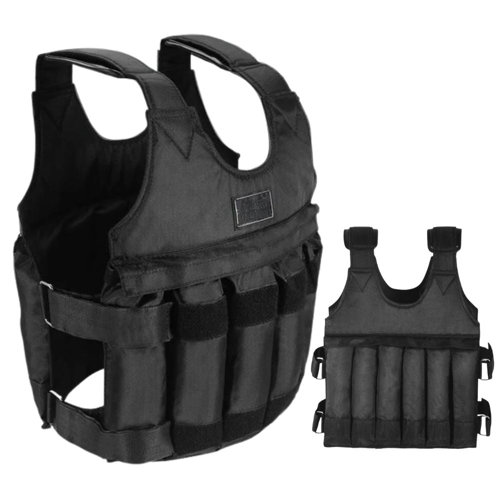 High Strength Adjustable Weighted Vest 110lb Gym Trainer - Korstal