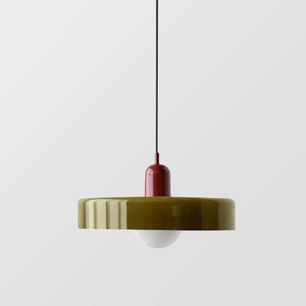 Elegant Circular Glass Pendant Lighting for Homes