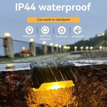 Weatherproof Motion Activated Solar LED Wall Lamp