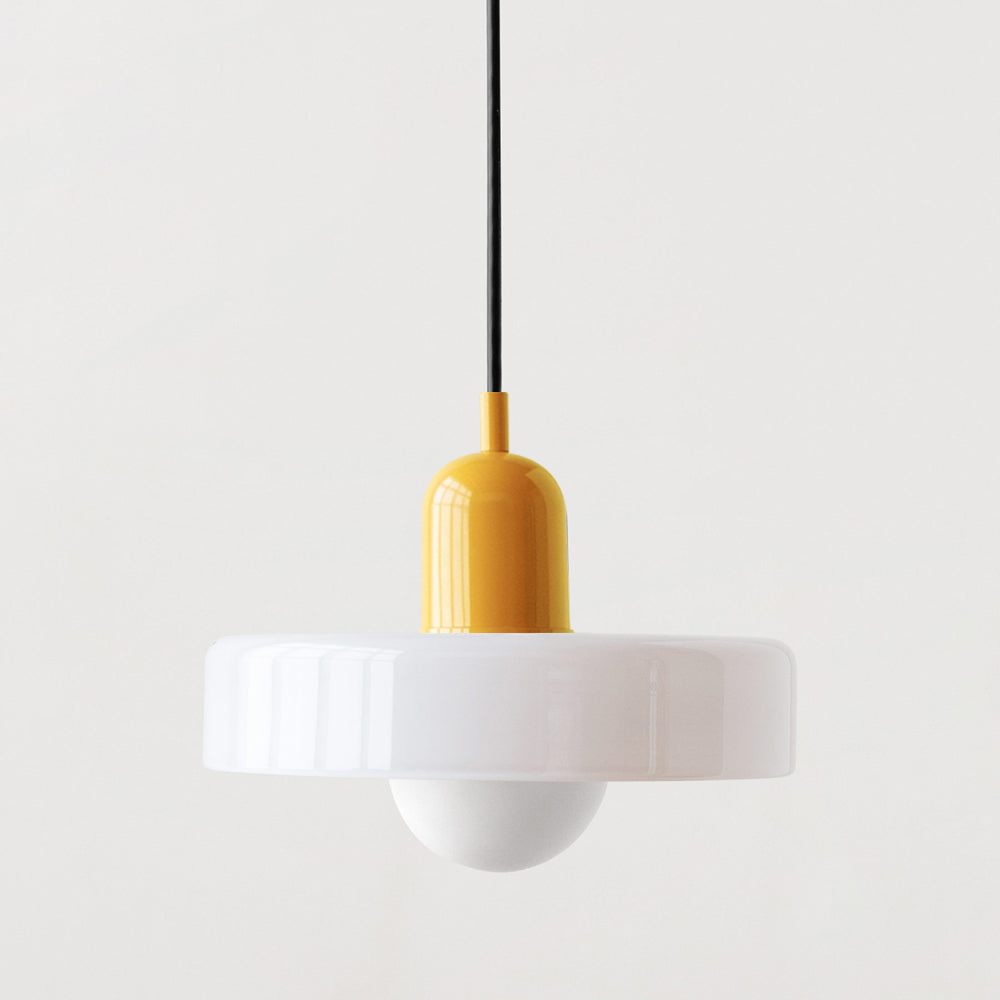 Elegant Circular Glass Pendant Lighting for Homes
