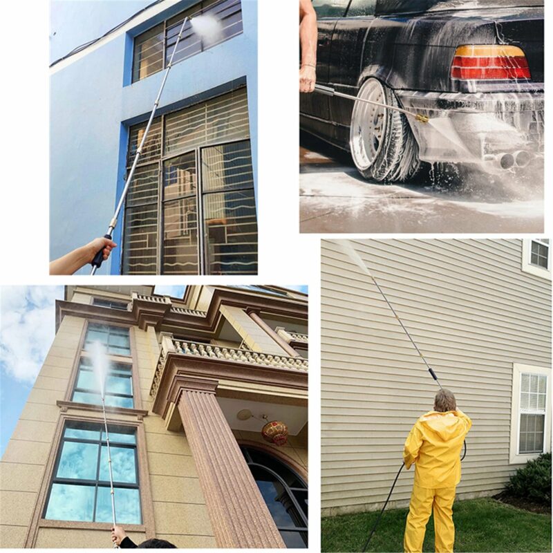 Heavy Duty Extended Pressure Washer Cleaning Kit