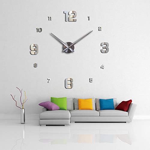 Traditional Silent Analog Wall Clock for Home