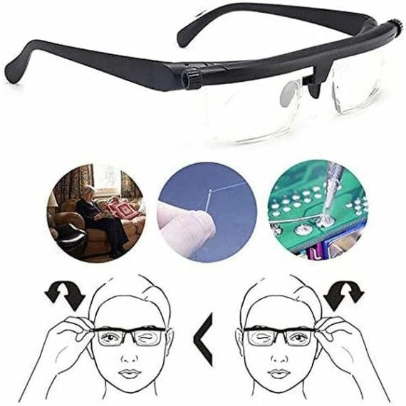 ClearView Reading Glasses for Near and Far Sight
