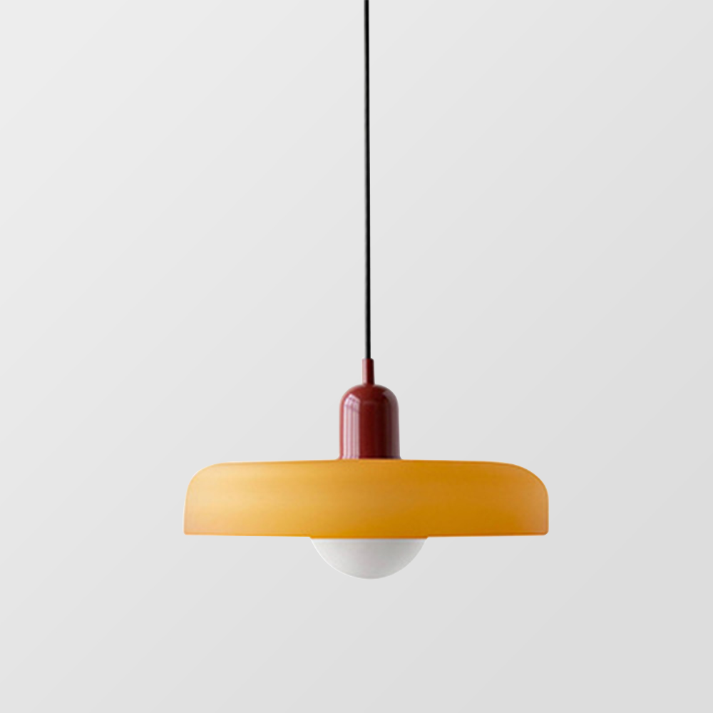 Elegant Circular Glass Pendant Lighting for Homes