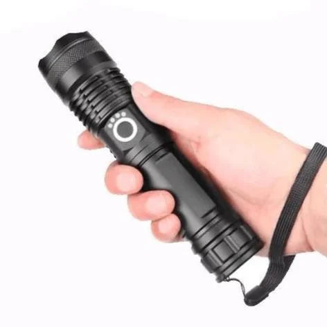 Intense Focus Rechargeable LED Torch Super Bright Beam