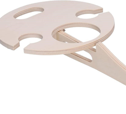 Portable Folding Patio Drink Table Compact Holder