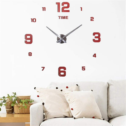 Traditional Silent Analog Wall Clock for Home