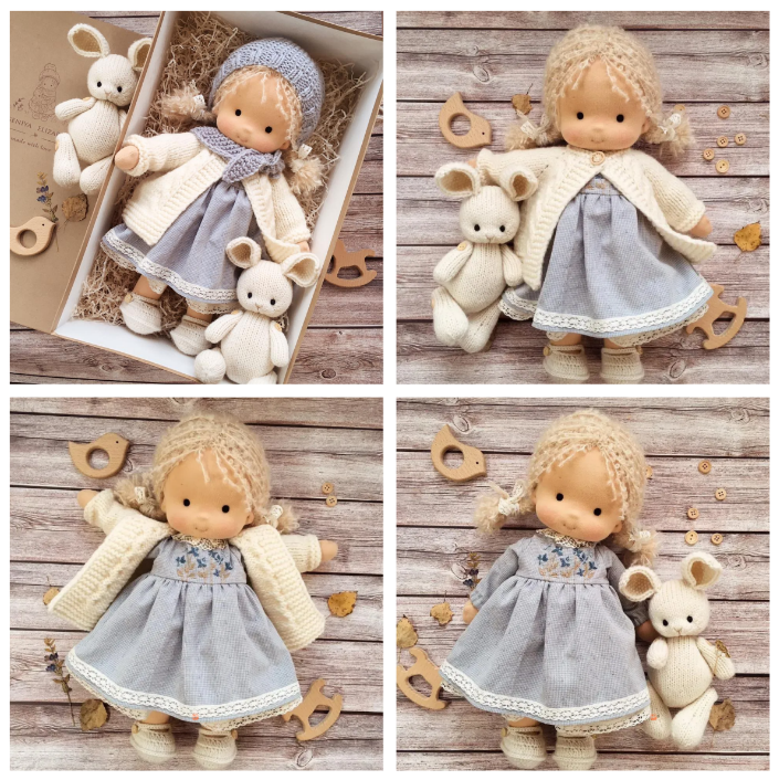 Sweet Companion Doll for Imaginative Kids Play