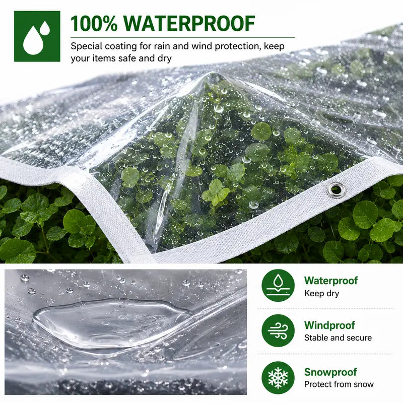 Transparent Balcony Weatherproof Protection Screen