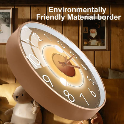 Sleek Modern Wall Clock Elegant Room Accent