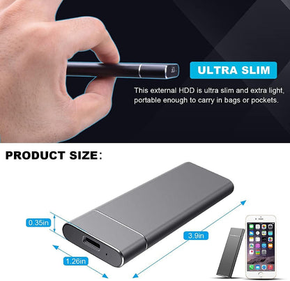 Huge 8TB USB External Hard Drive