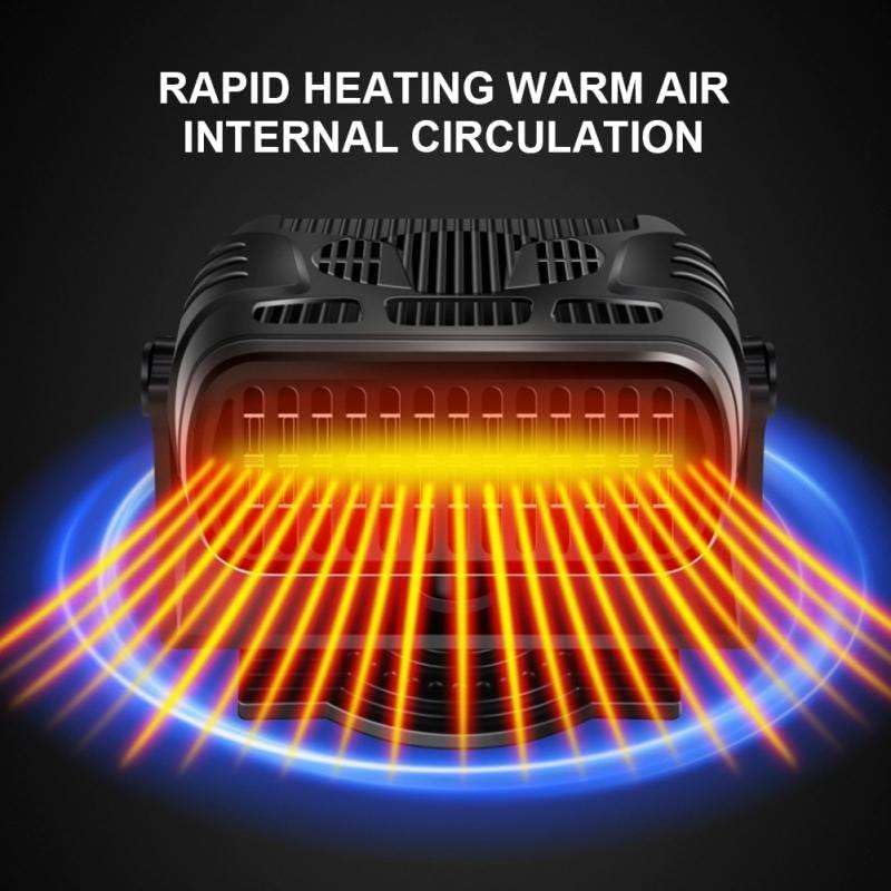 Portable 12V Auto Heater for Quick Window Defrost