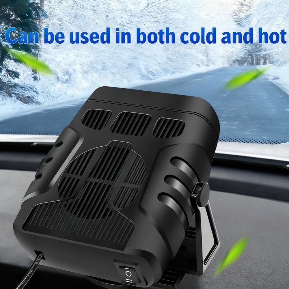 Portable 12V Auto Heater for Quick Window Defrost