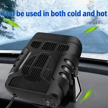 Portable 12V Auto Heater for Quick Window Defrost