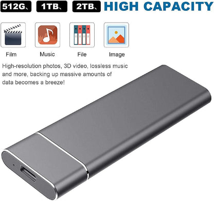 Huge 8TB USB External Hard Drive