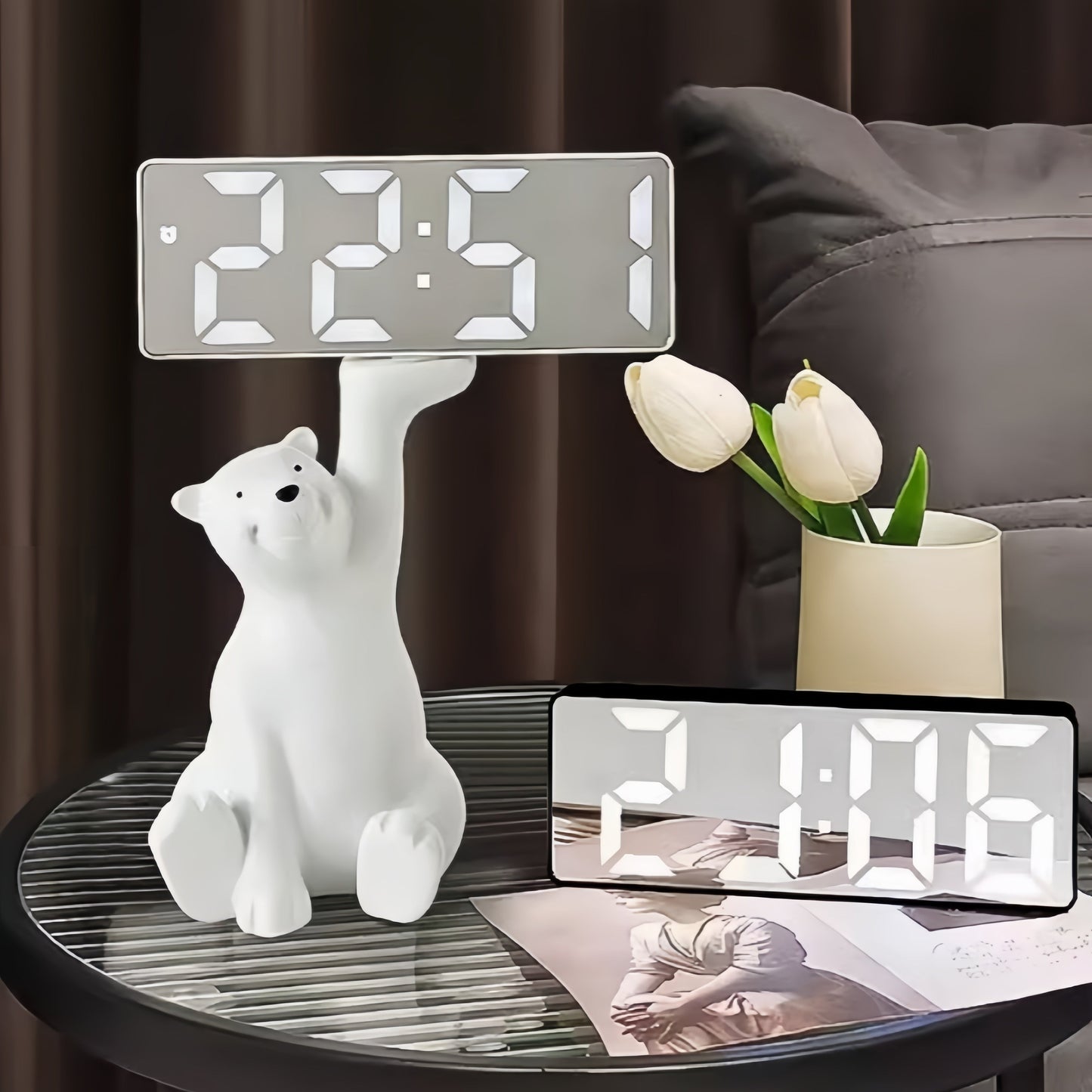Intelligent LED Sunrise Wake Up Alarm Clock