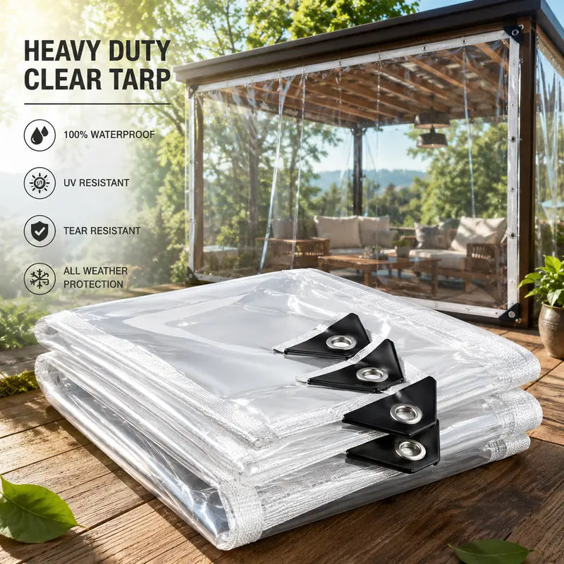Transparent Balcony Weatherproof Protection Screen
