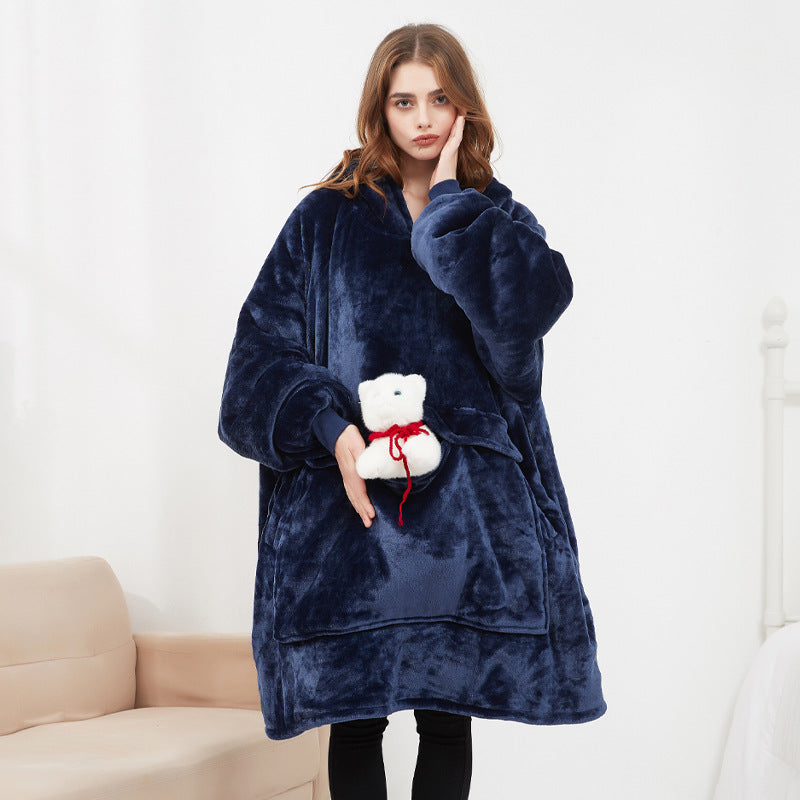 Wearable Heated Blanket Hoodie